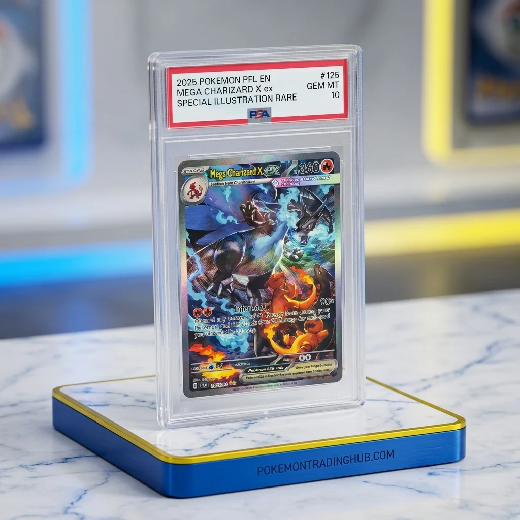 Mega Charizard X ex Special Illustration Rare Card 2025 PFL EN Gem MT10 Collection