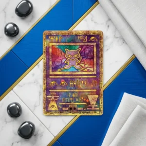 Mew Classic Metal Card 2026, Single Foil Trading Collectible