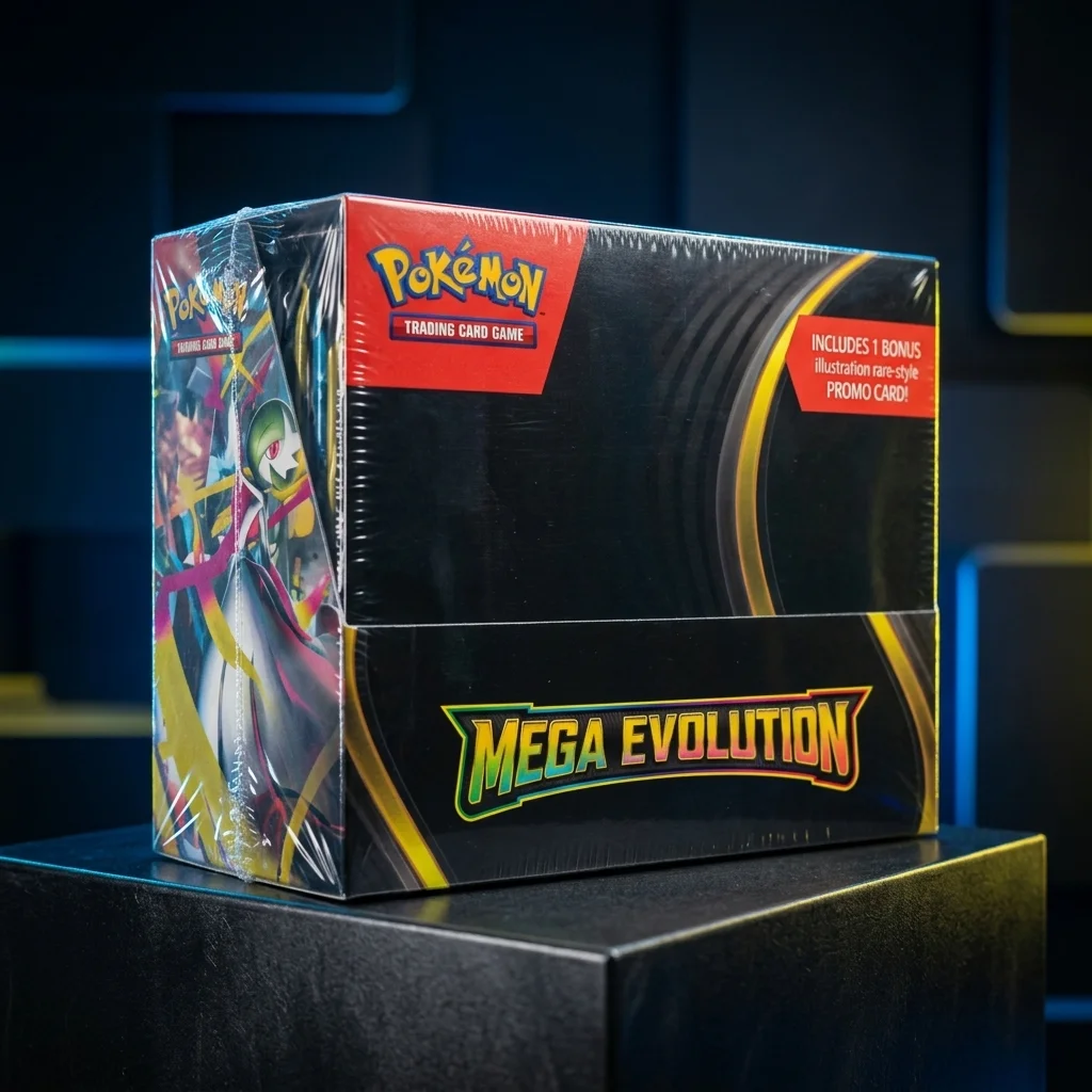 Mega Evolution Pokémon TCG booster box product packaging