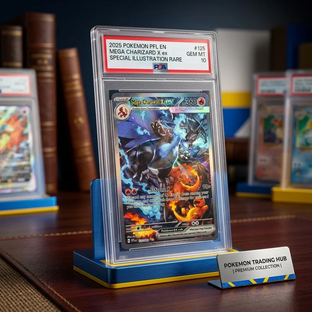 Mega Charizard X ex Special Illustration Rare Card 2025 PFL EN Gem MT10 Collection