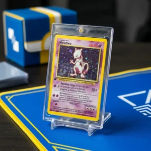 Mewtwo Italian Base Set Card, Holographic TCG DIY Collectible