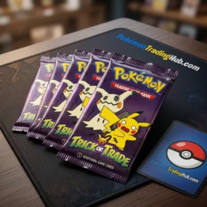 Pokémon 2023 Trick or Trade Mimikyu & Pikachu