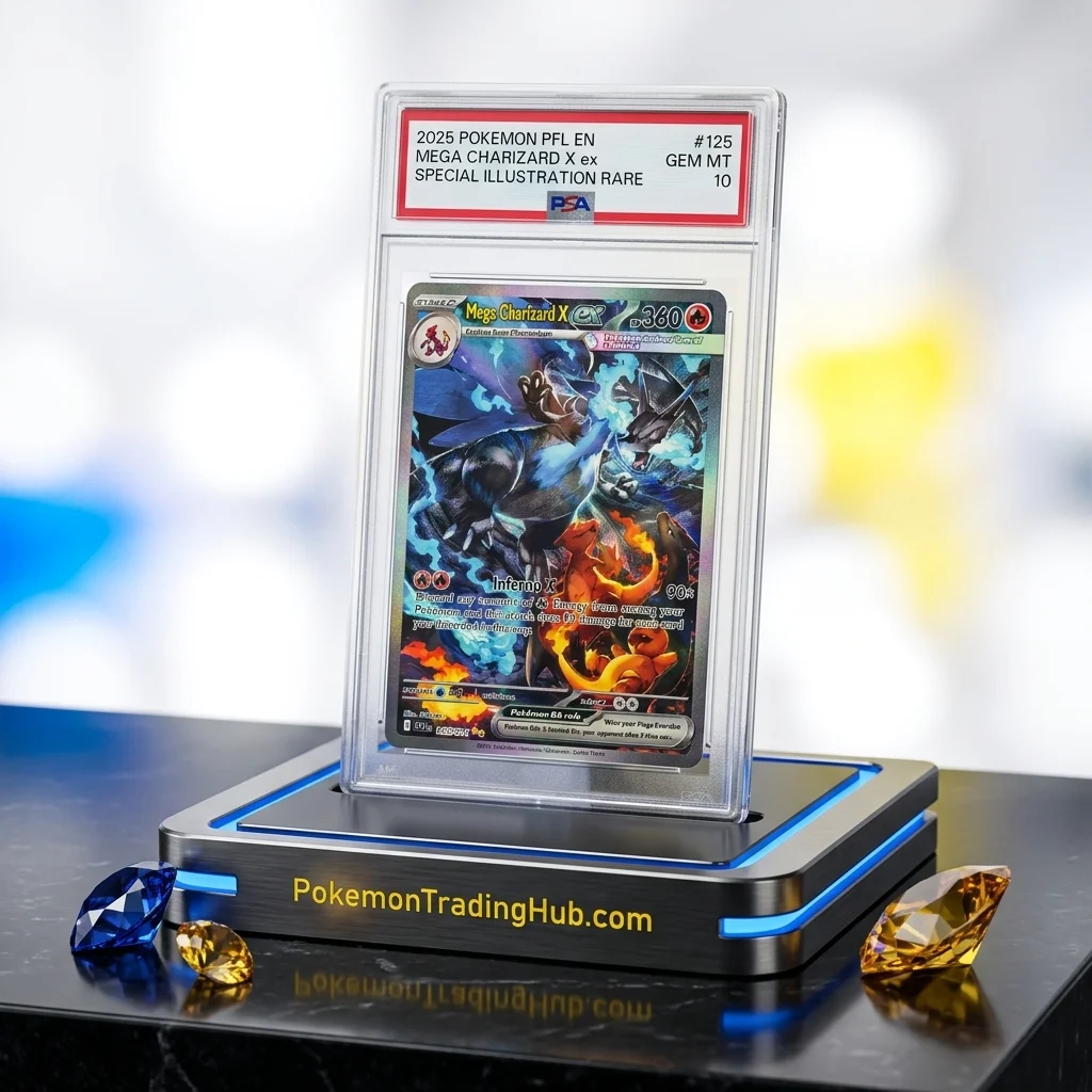 Mega Charizard X ex Special Illustration Rare Card 2025 PFL EN Gem MT10 Collection